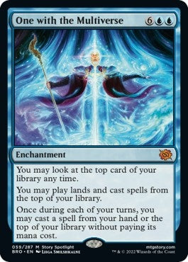 Image for One with the Multiverse (59) (The Brothers' War) - Magic: The Gathering