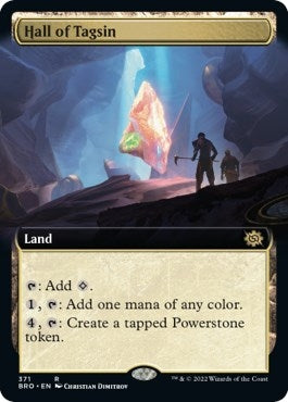 Image for Hall of Tagsin (Extended Art) (371) (The Brothers' War) - Magic: The Gathering