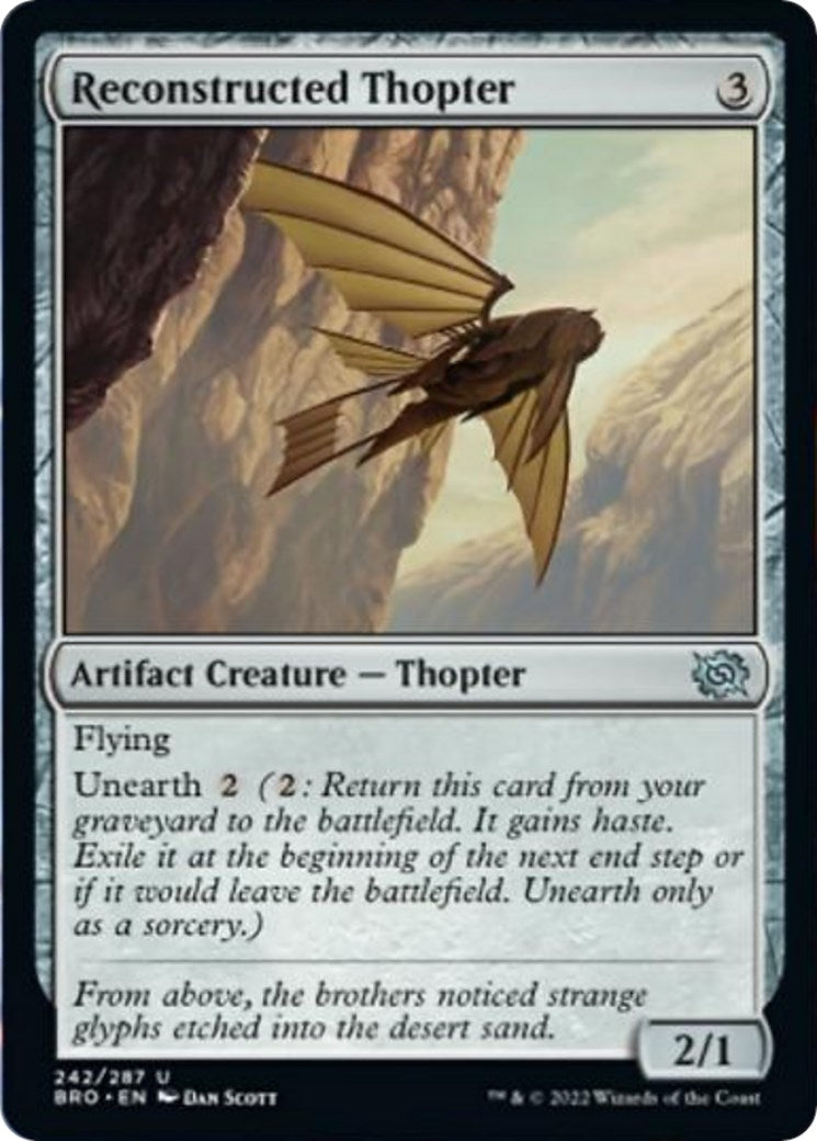 Reconstructed Thopter (242) (The Brothers' War)