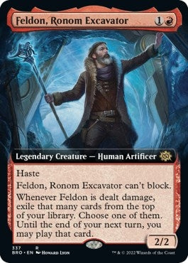 Image for Feldon, Ronom Excavator (Extended Art) (337) (The Brothers' War) - Magic: The Gathering