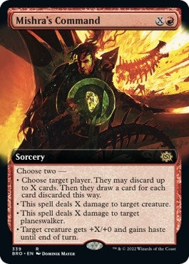Mishra's Command (Extended Art) (339) (The Brothers' War)