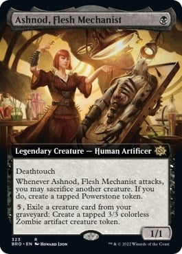 Ashnod, Flesh Mechanist (Extended Art) (323) (The Brothers' War)