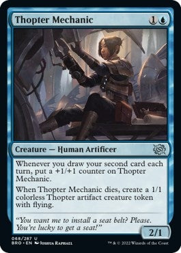Thopter Mechanic (68) (The Brothers' War)