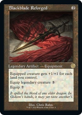 Image for Blackblade Reforged (6) (The Brothers' War: Retro Frame Artifacts) - Magic: The Gathering