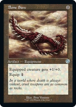 Image for Bone Saw (7) (The Brothers' War: Retro Frame Artifacts) - Magic: The Gathering