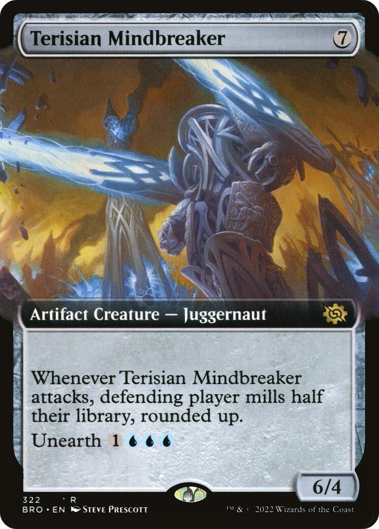 Terisian Mindbreaker (Extended Art) (322) (The Brothers' War)