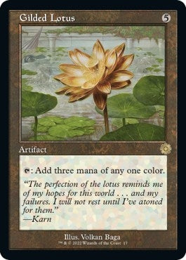 Image for Gilded Lotus (17) (The Brothers' War: Retro Frame Artifacts) - Magic: The Gathering