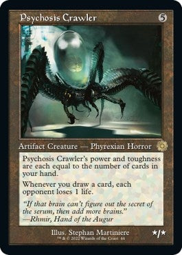 Image for Psychosis Crawler (44) (The Brothers' War: Retro Frame Artifacts) - Magic: The Gathering