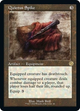 Quietus Spike (46) (The Brothers' War: Retro Frame Artifacts)