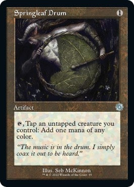 Springleaf Drum (55) (The Brothers' War: Retro Frame Artifacts)