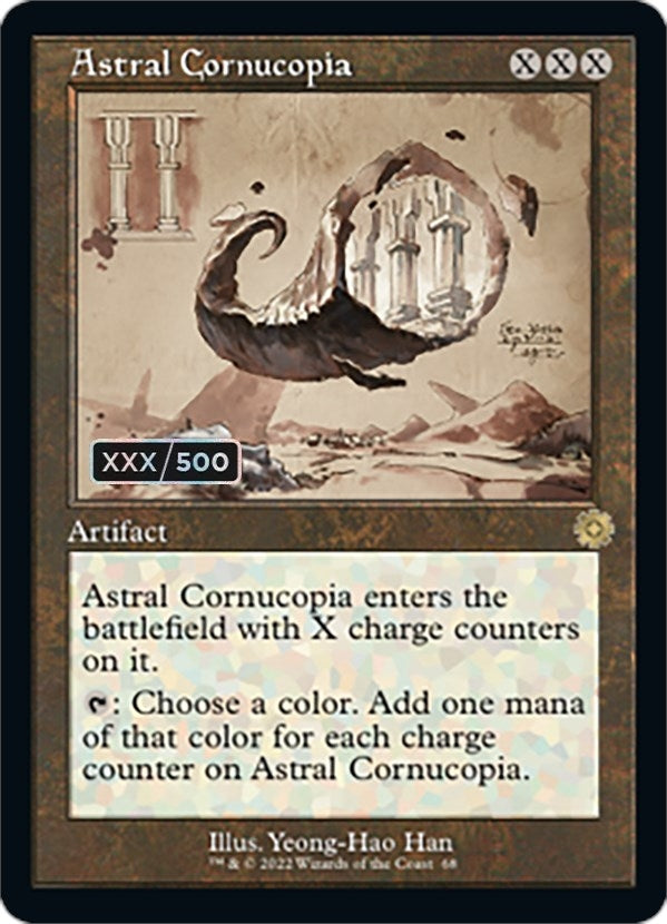 Astral Cornucopia (Schematic) (Serial Numbered) (68) (The Brothers' War: Retro Frame Artifacts)