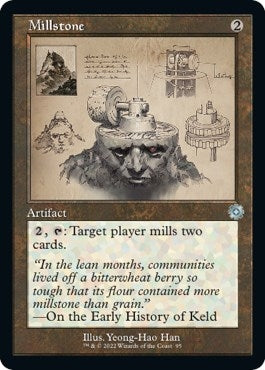 Millstone (Schematic) (95) (The Brothers' War: Retro Frame Artifacts)