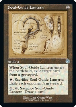 Soul-Guide Lantern (Schematic) (117) (The Brothers' War: Retro Frame Artifacts)