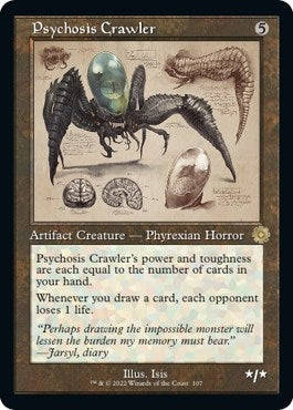 Psychosis Crawler (Schematic) (107) (The Brothers' War: Retro Frame Artifacts)