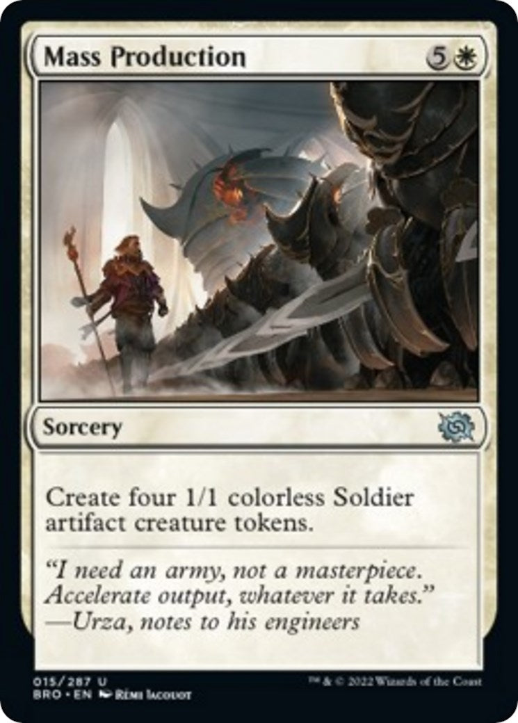 Mass Production (15) (The Brothers' War)