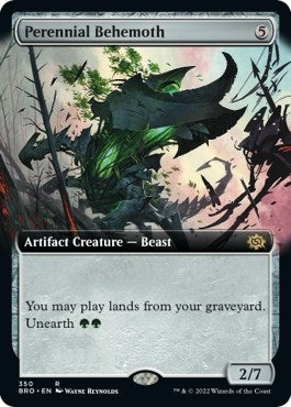 Perennial Behemoth (Extended Art) (350) (The Brothers' War)