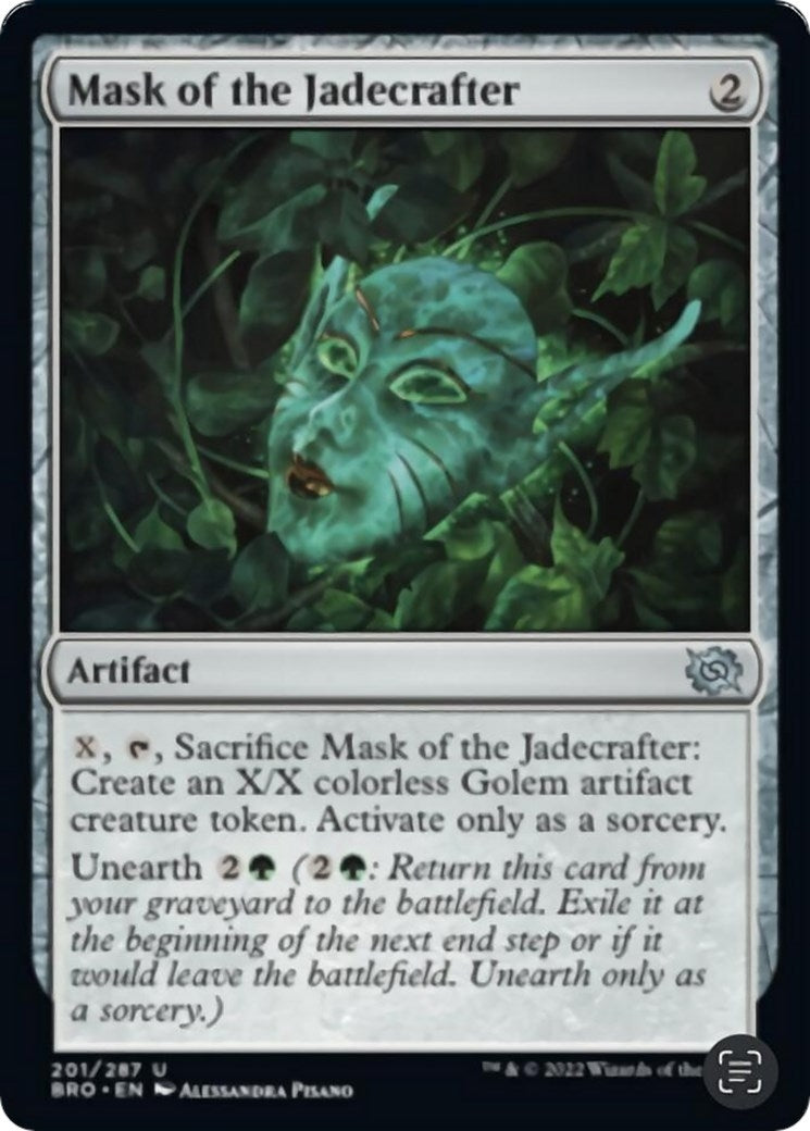 Mask of the Jadecrafter (201) (The Brothers' War)