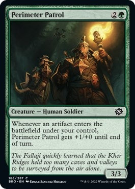 Image for Perimeter Patrol (188) (The Brothers' War) - Magic: The Gathering