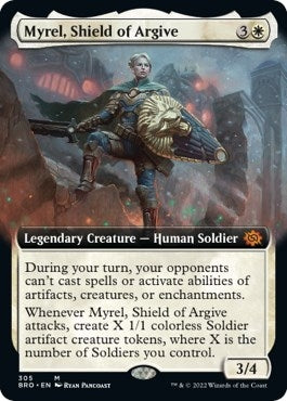Myrel, Shield of Argive (Extended Art) (305) (The Brothers' War)