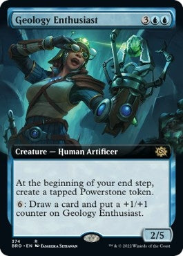 Image for Geology Enthusiast (Extended Art) (374) (The Brothers' War) - Magic: The Gathering