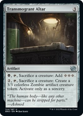 Transmogrant Altar (124) (The Brothers' War)