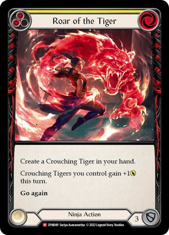 Image for Roar of the Tiger (DYN049) (Dynasty) - Flesh and Blood TCG
