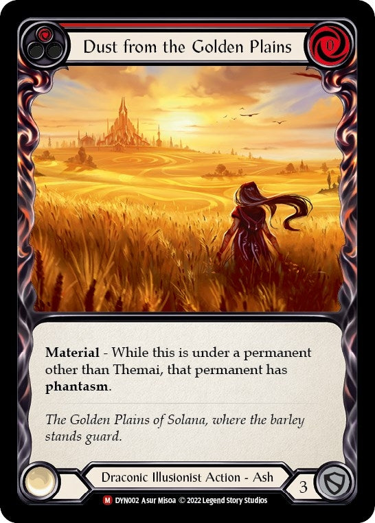 Image for Dust from the Golden Plains (DYN002) (Dynasty) - Flesh and Blood TCG