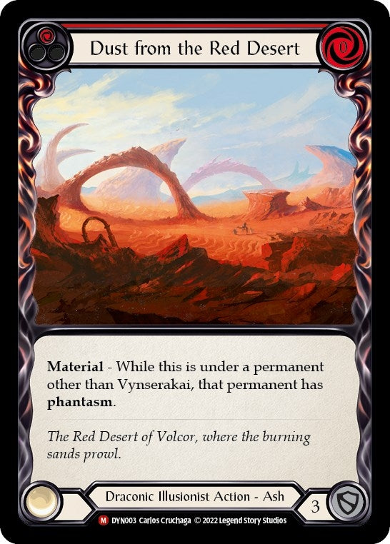 Image for Dust from the Red Desert (DYN003) (Dynasty) - Flesh and Blood TCG