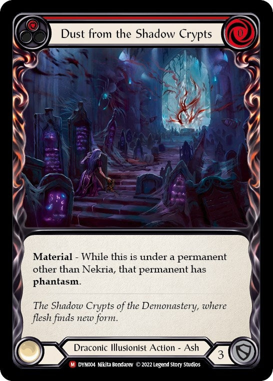 Image for Dust from the Shadow Crypts (DYN004) (Dynasty) - Flesh and Blood TCG