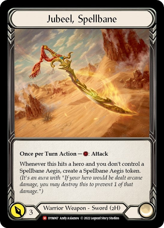 Image for Jubeel, Spellbane (DYN067) (Dynasty) - Flesh and Blood TCG