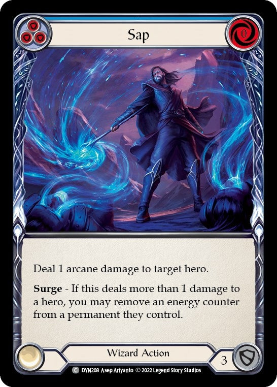 Image for Sap (Blue) (DYN208) (Dynasty) - Flesh and Blood TCG