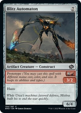 Image for Blitz Automaton (158) (The Brothers' War) - Magic: The Gathering