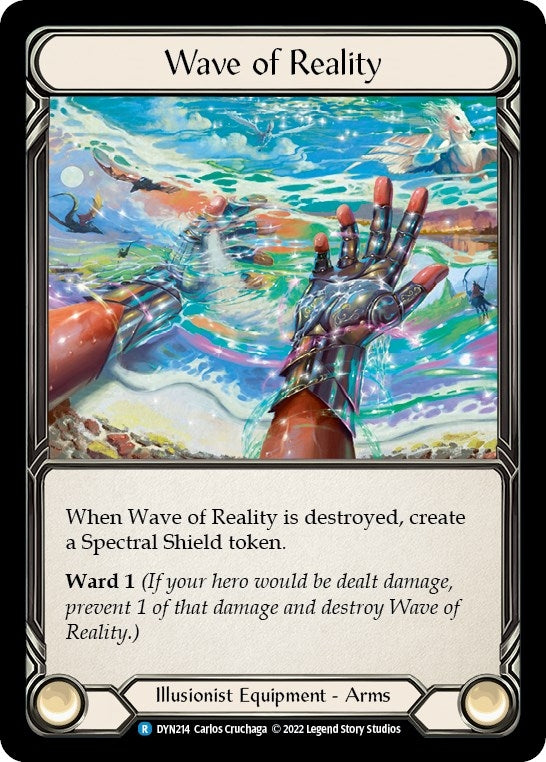 Image for Wave of Reality (DYN214) (Dynasty) - Flesh and Blood TCG