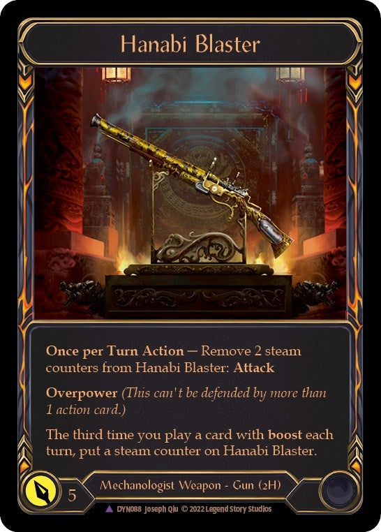 Image for Hanabi Blaster (Marvel) (DYN088) (Dynasty) - Flesh and Blood TCG