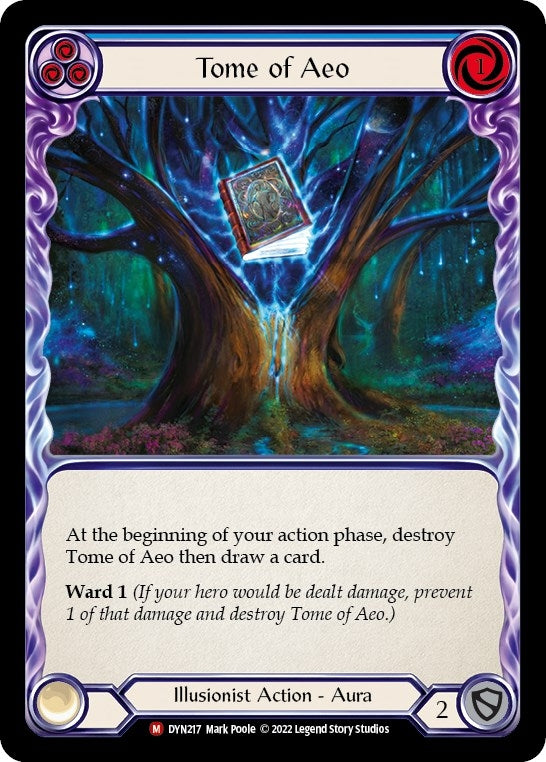Image for Tome of Aeo (DYN217) (Dynasty) - Flesh and Blood TCG