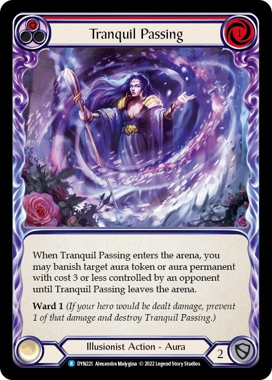 Image for Tranquil Passing (Red) (DYN221) (Dynasty) - Flesh and Blood TCG