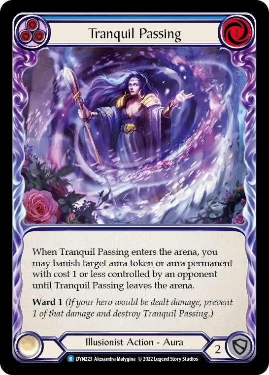 Image for Tranquil Passing (Blue) (DYN223) (Dynasty) - Flesh and Blood TCG
