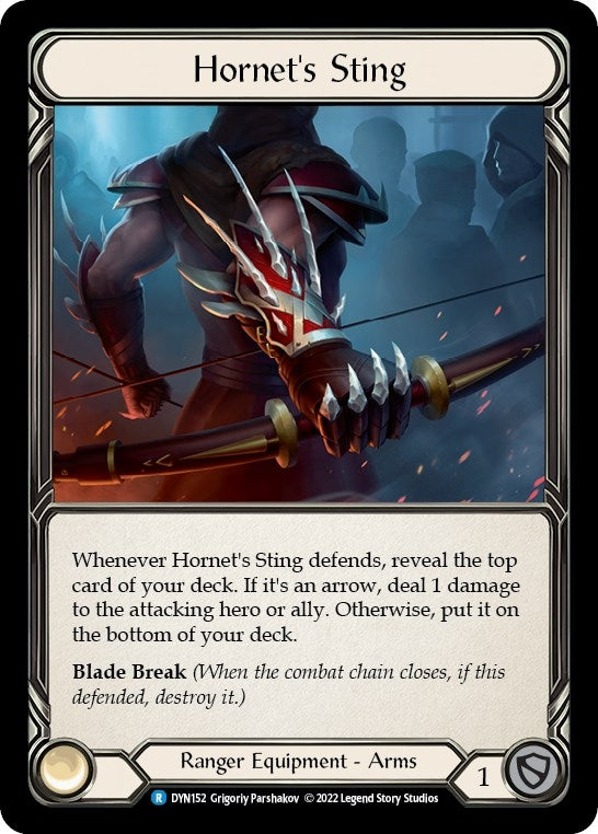 Image for Hornet's Sting (DYN152) (Dynasty) - Flesh and Blood TCG