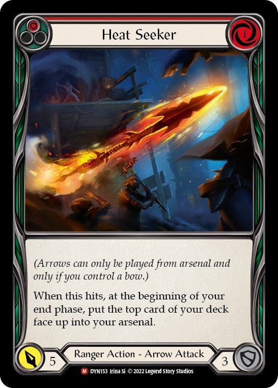 Image for Heat Seeker (DYN153) (Dynasty) - Flesh and Blood TCG