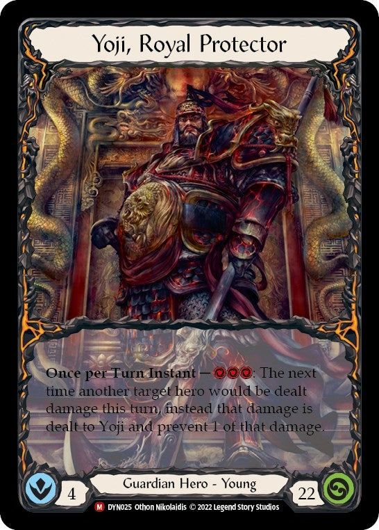 Image for Yoji, Royal Protector (DYN025) (Dynasty) - Flesh and Blood TCG
