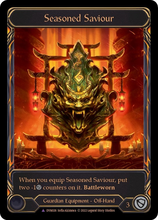 Image for Seasoned Saviour (Marvel) (DYN026) (Dynasty) - Flesh and Blood TCG