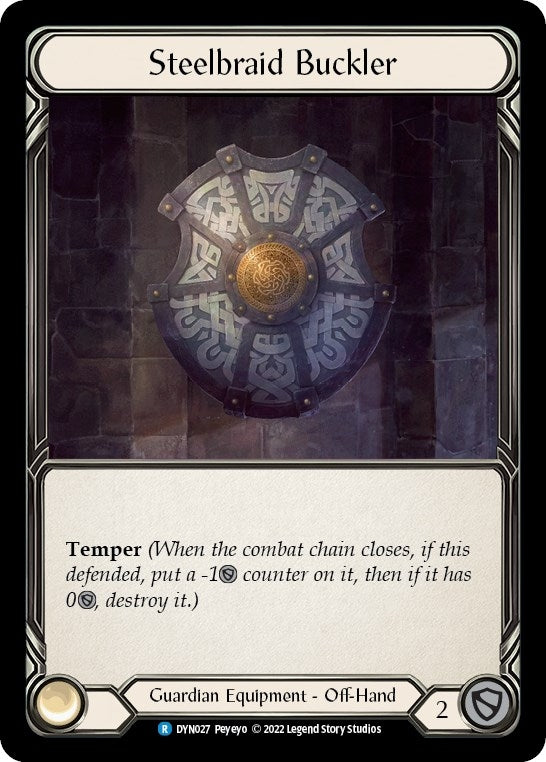 Image for Steelbraid Buckler (DYN027) (Dynasty) - Flesh and Blood TCG