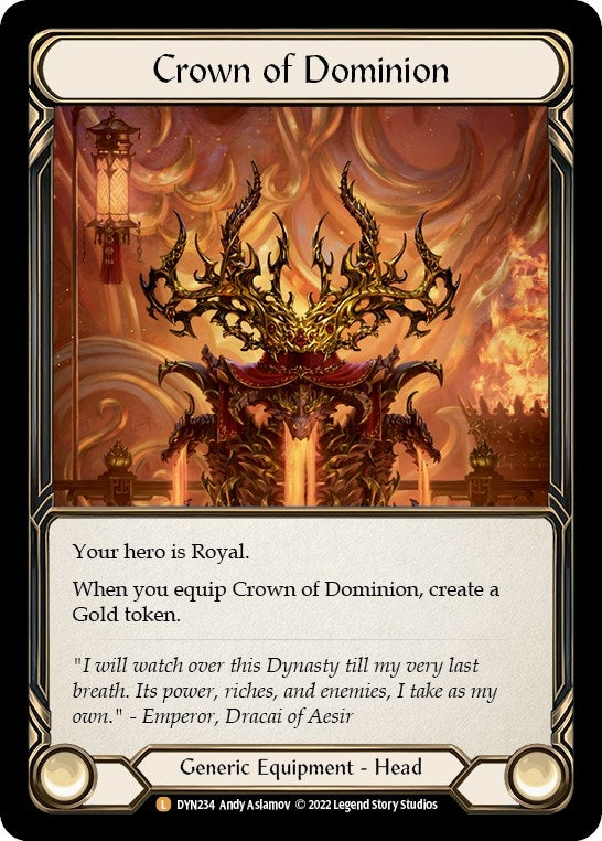 Image for Crown of Dominion (DYN234) (Dynasty) - Flesh and Blood TCG