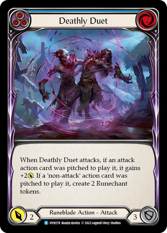 Image for Deathly Duet (Blue) (DYN178) (Dynasty) - Flesh and Blood TCG