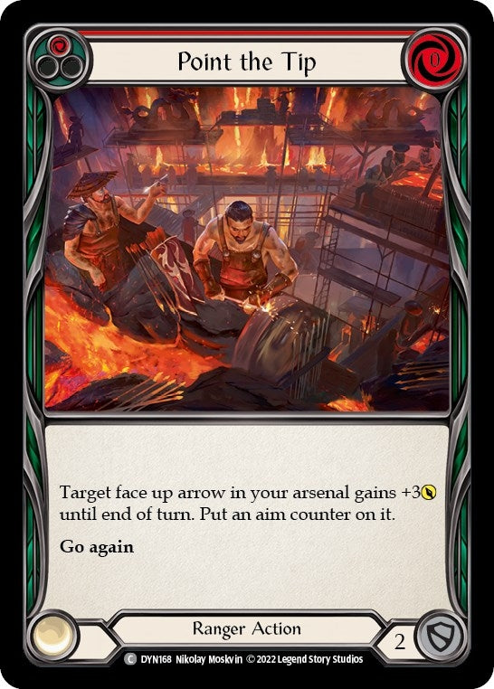 Image for Point the Tip (Red) (DYN168) (Dynasty) - Flesh and Blood TCG