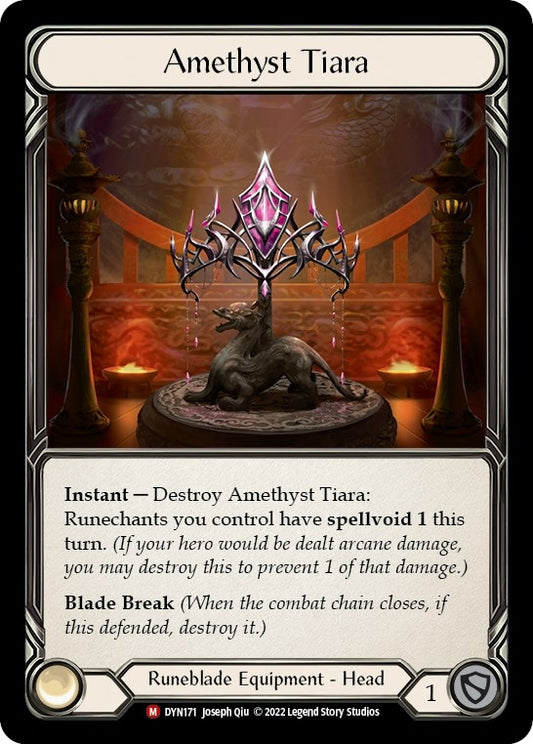 Image for Amethyst Tiara (DYN171) (Dynasty) - Flesh and Blood TCG
