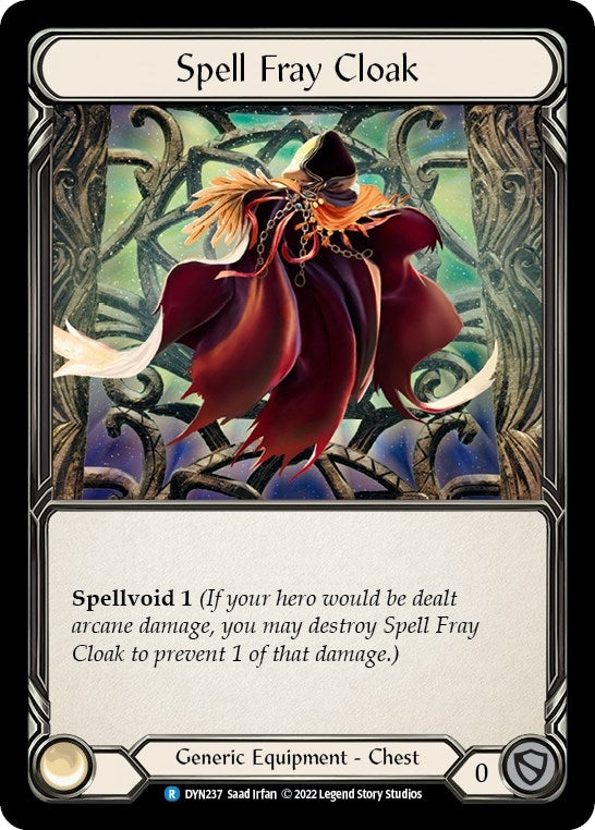 Image for Spell Fray Cloak (DYN237) (Dynasty) - Flesh and Blood TCG