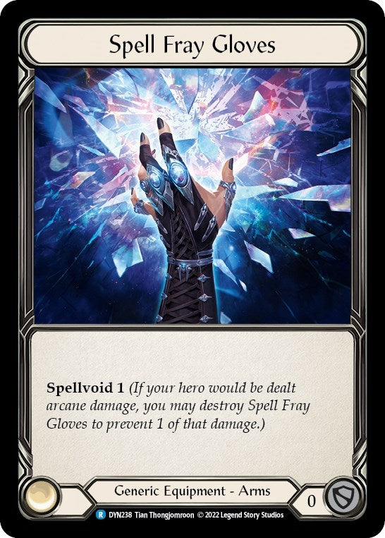 Image for Spell Fray Gloves (DYN238) (Dynasty) - Flesh and Blood TCG