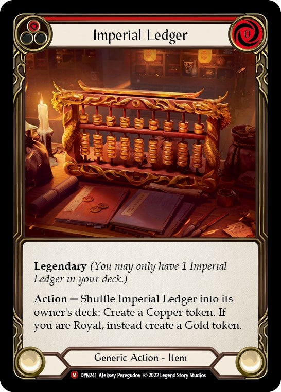 Image for Imperial Ledger (DYN241) (Dynasty) - Flesh and Blood TCG