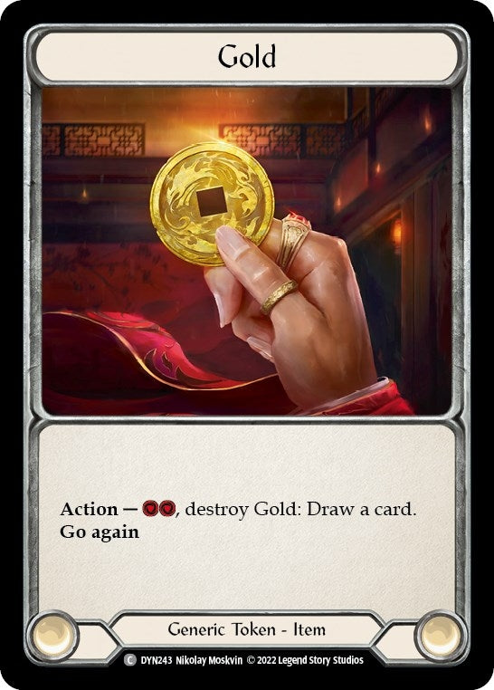 Image for Gold (DYN243) (Dynasty) - Flesh and Blood TCG